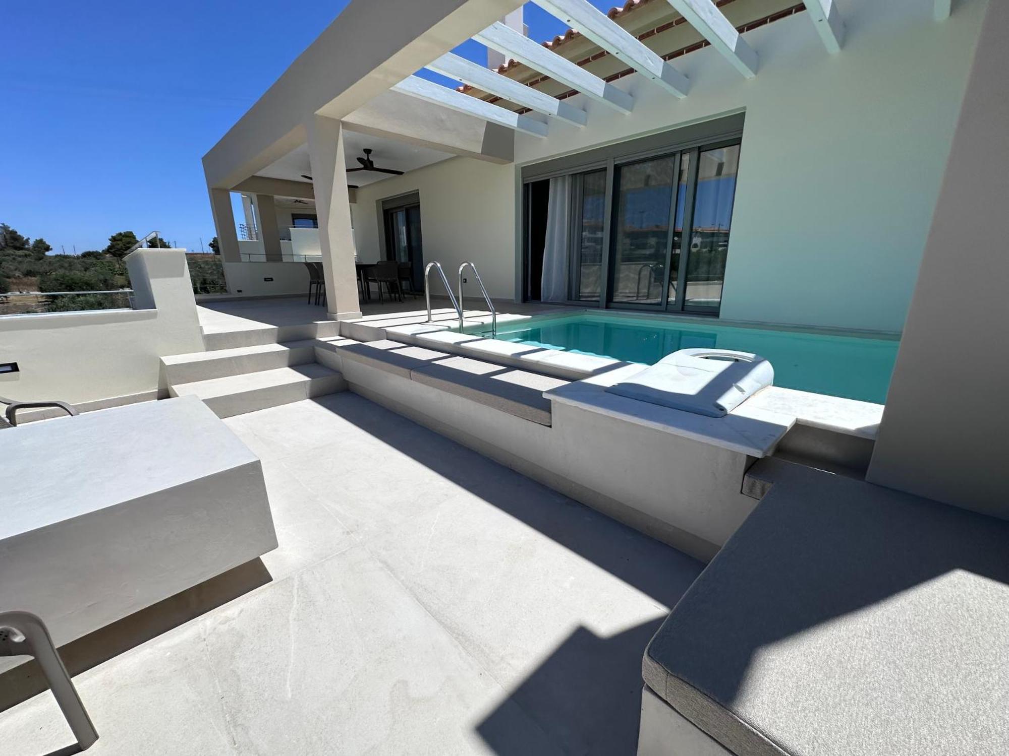 Luxury Houses With Private Pools In Porto Heli By Goutos Properties Buitenkant foto