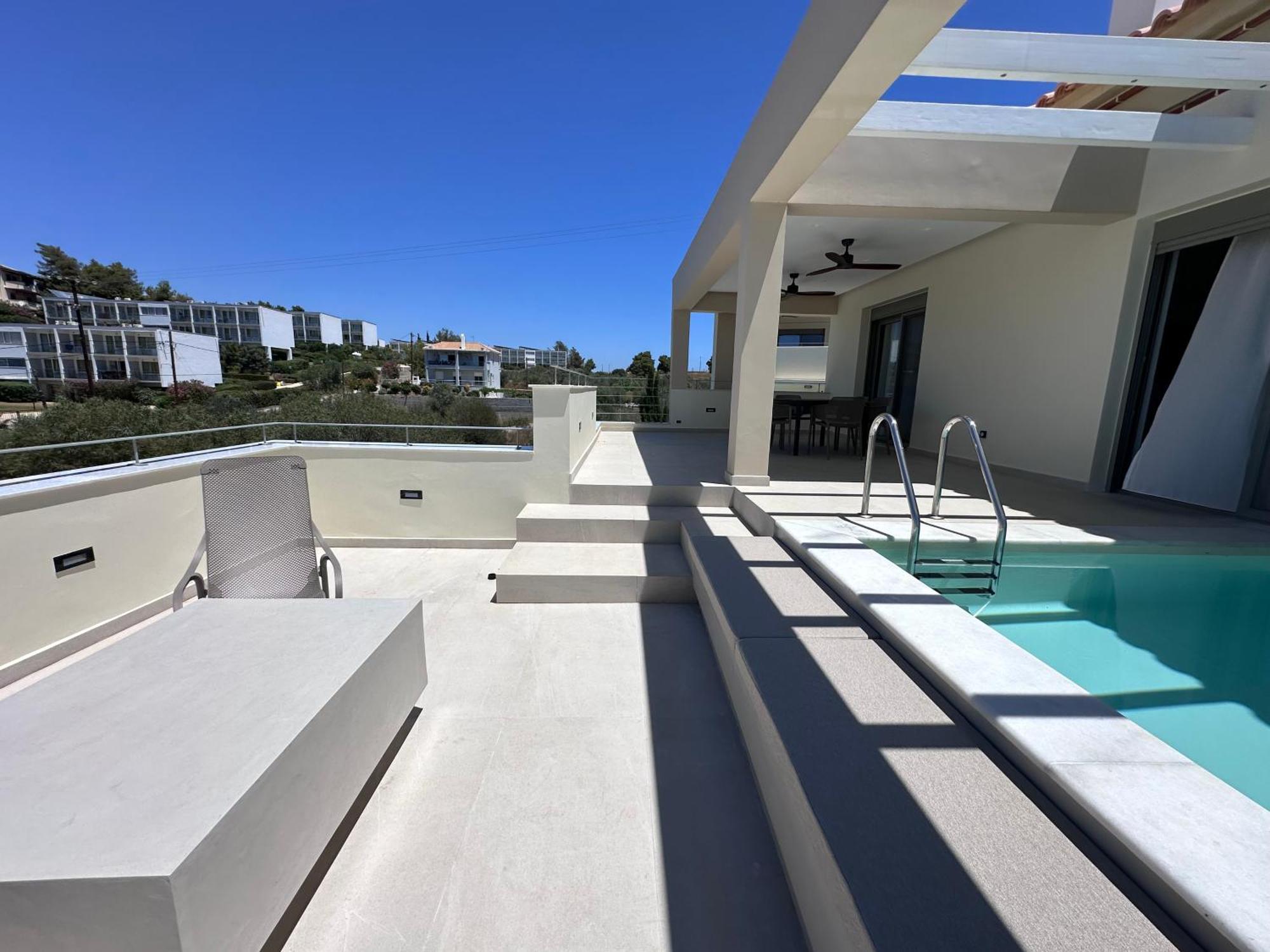 Luxury Houses With Private Pools In Porto Heli By Goutos Properties Buitenkant foto