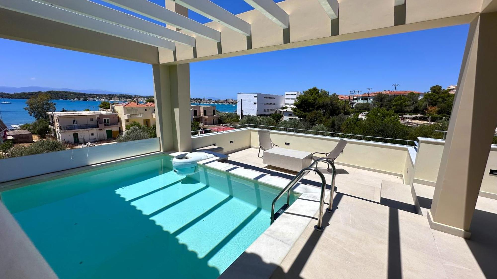 Luxury Houses With Private Pools In Porto Heli By Goutos Properties Buitenkant foto