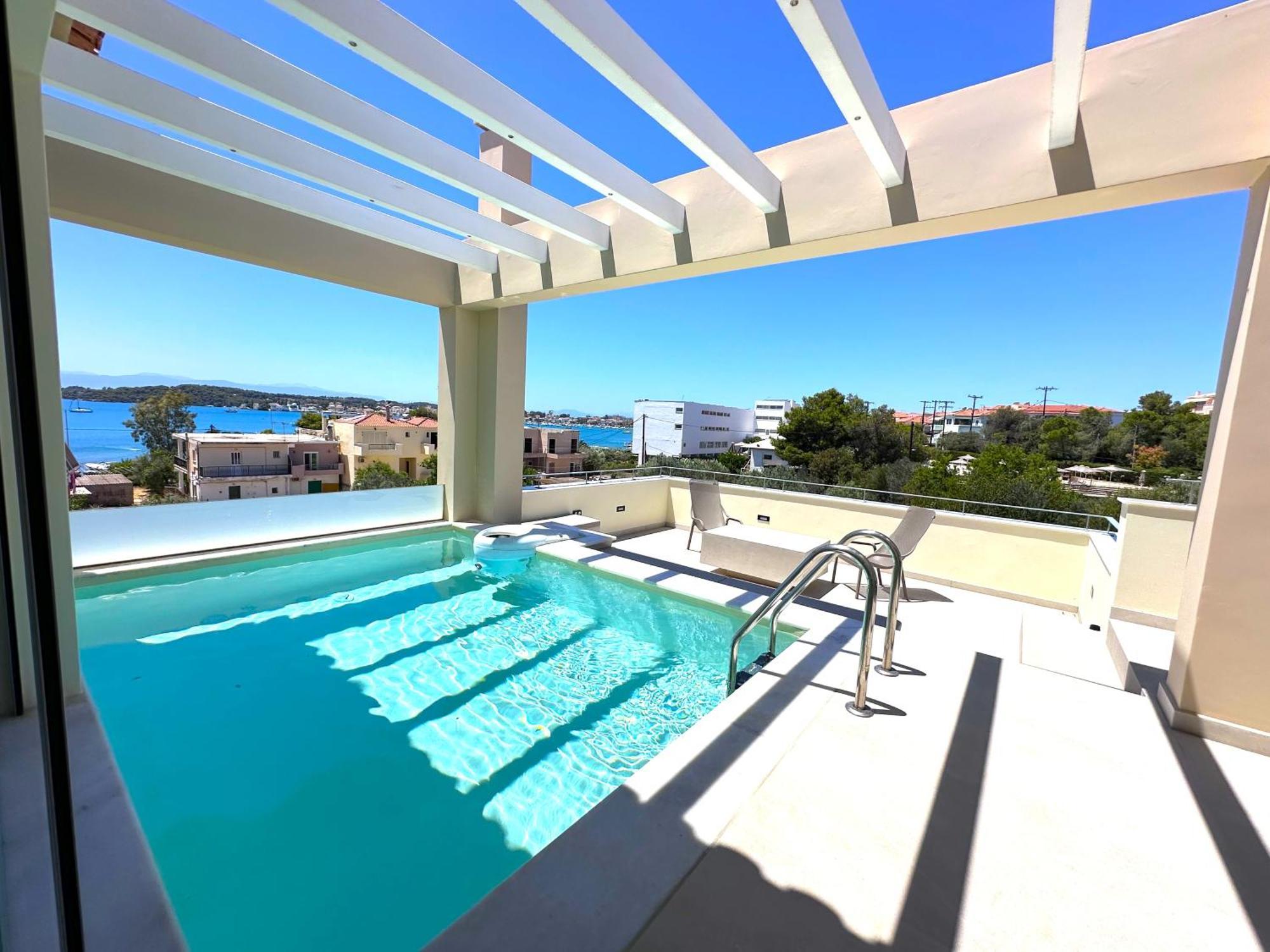 Luxury Houses With Private Pools In Porto Heli By Goutos Properties Buitenkant foto